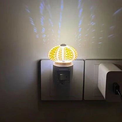 Glass Table Lamp with Soft Ambient Light