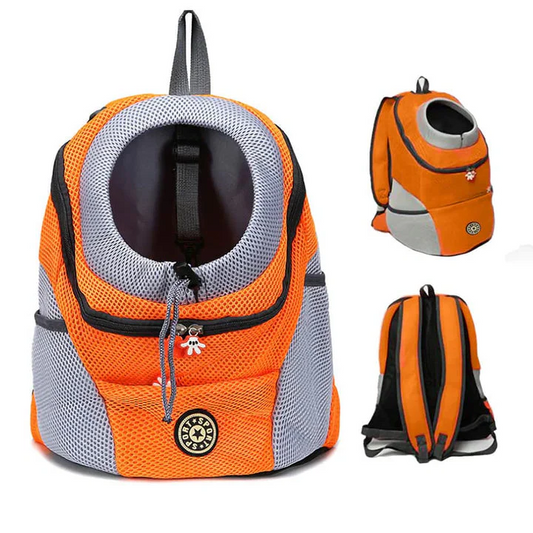 Pet Carrier Backpack with Mesh Ventilation Panels