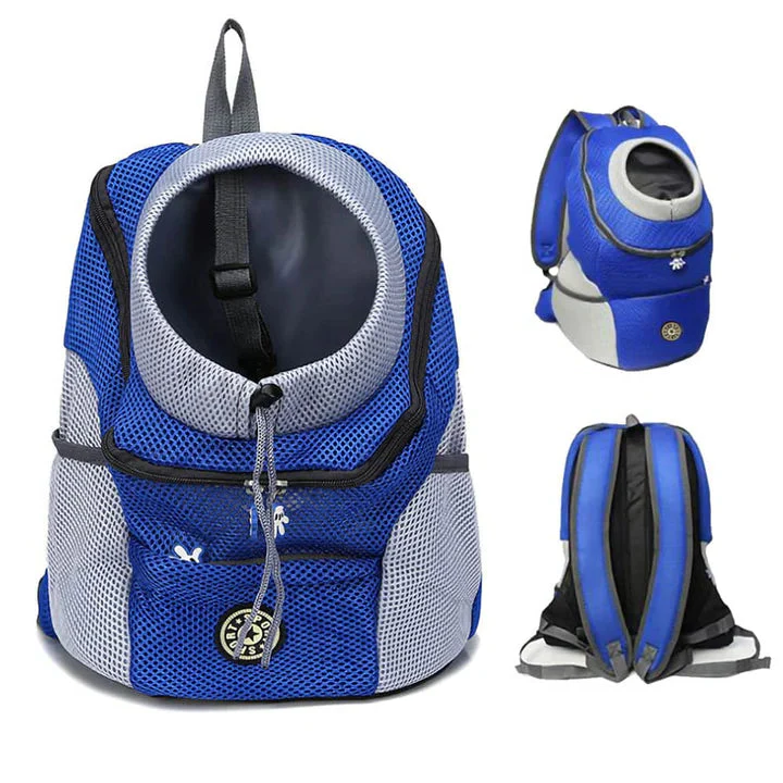 Pet Carrier Backpack with Mesh Ventilation Panels