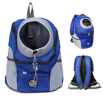 Pet Carrier Backpack with Mesh Ventilation Panels