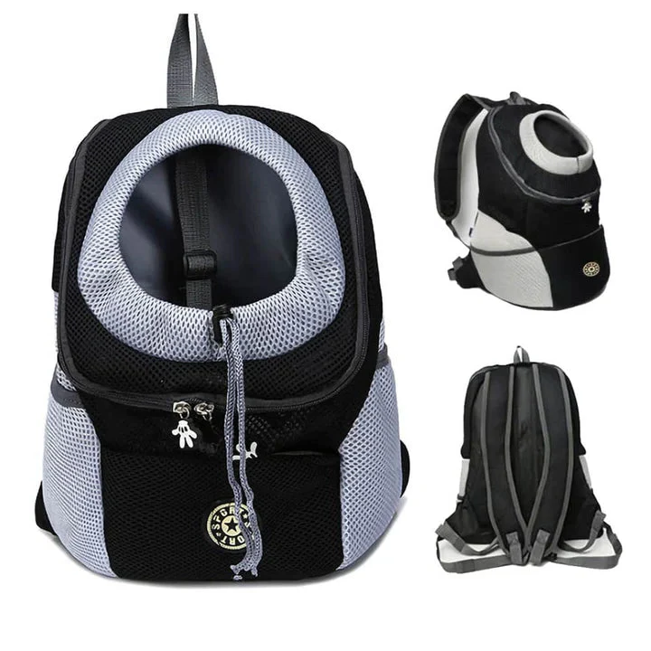 Pet Carrier Backpack with Mesh Ventilation Panels