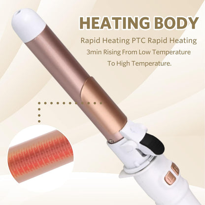 Curling Iron | Dual Barrel Hair Styler for Home Use