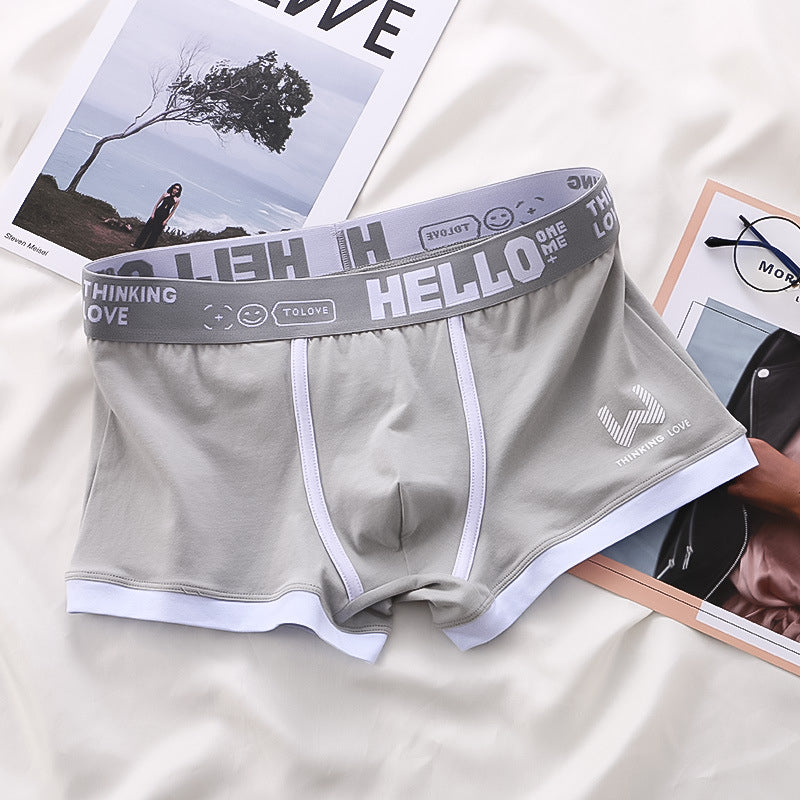 3x Tropiska HELLO Boxershorts i Bomull