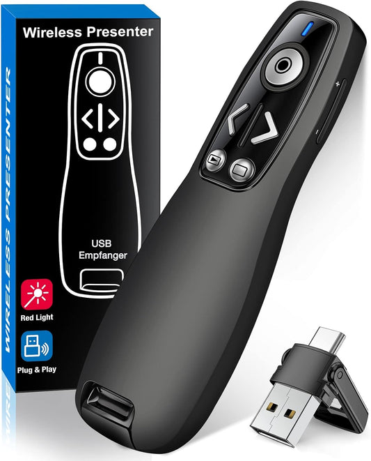 Presentation Remote Wireless USB Laser Clicker