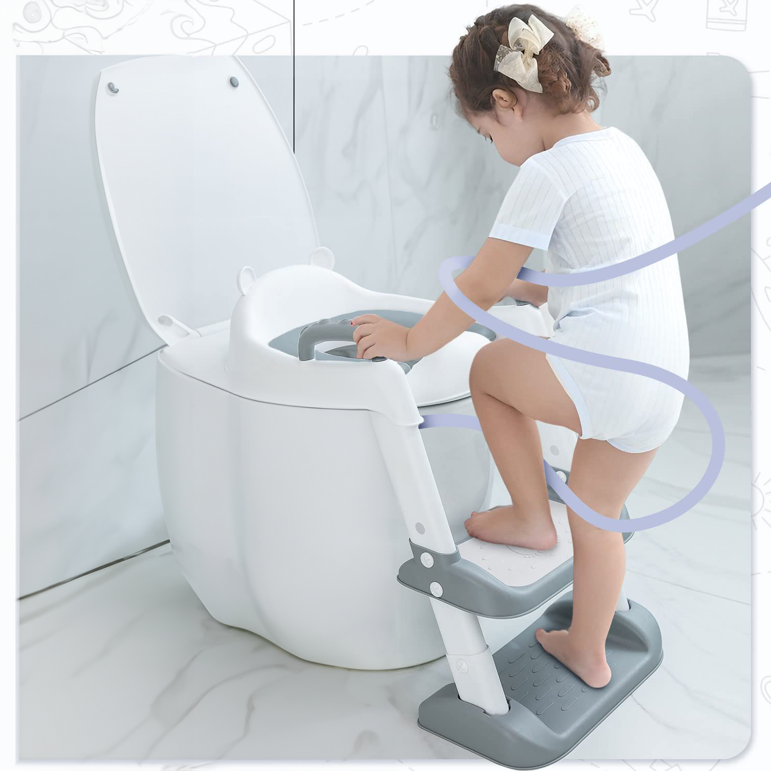 Calevina™ - Abgestuftes Toilettentraining für Kinder