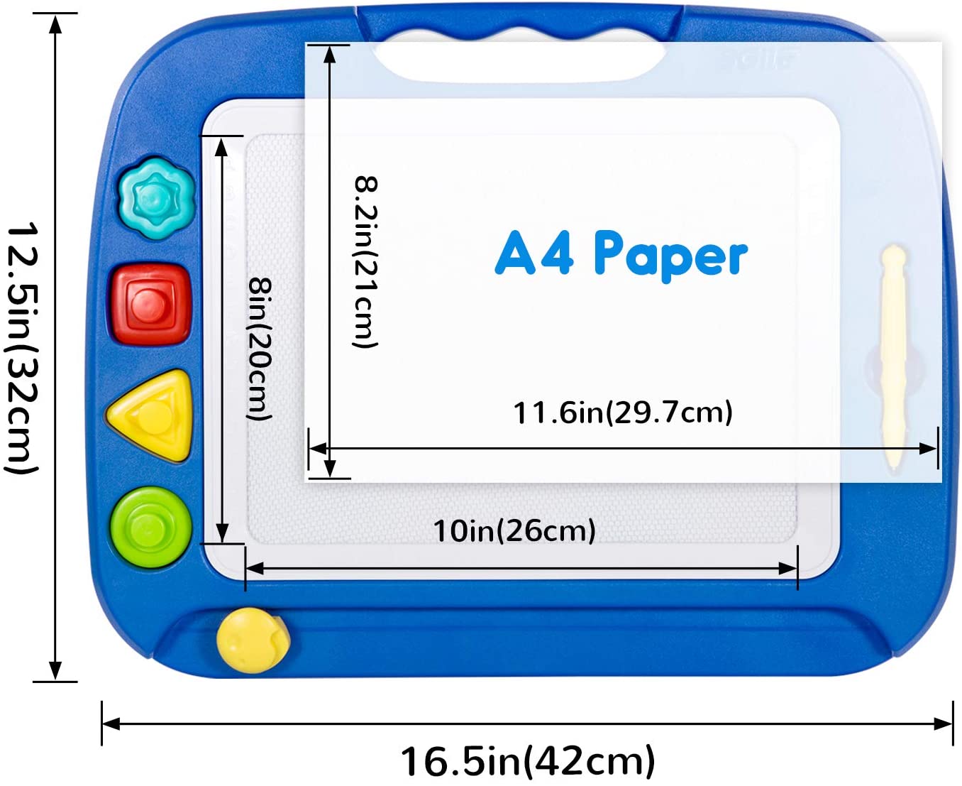 Magnetic Drawing Board for Kids Creative Fun