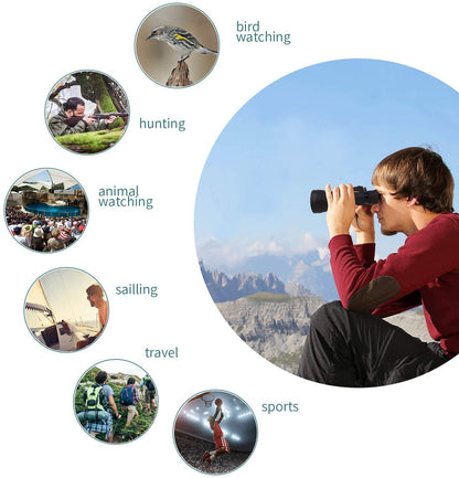 Binoculars High Power Night Vision Waterproof
