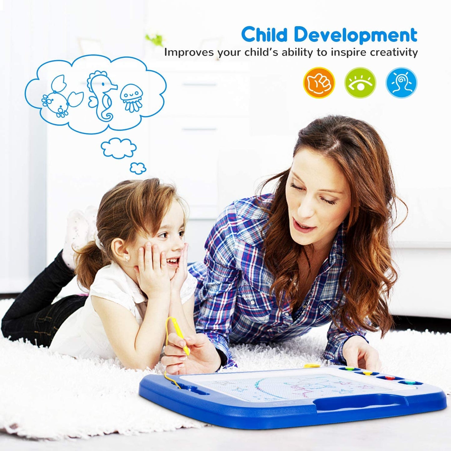 Magnetic Drawing Board for Kids Creative Fun