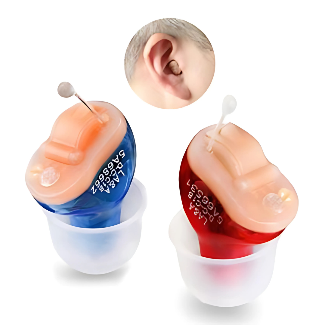 Rechargeable Invisible Hearing Aid for Adults
