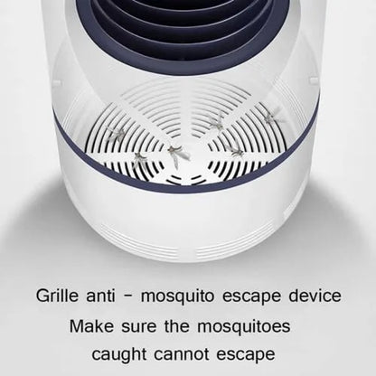 Silent UV Mosquito & Fly Zapper - Chemical-Free Pest Control for Bedrooms & Outdoors