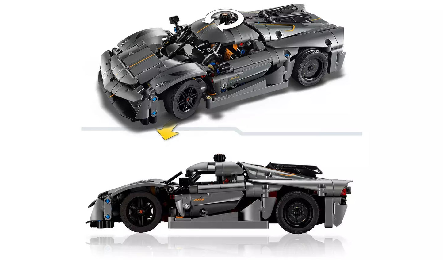Car Building Toy with Moving Engine Parts