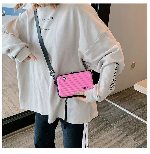 Crossbody Bag Hard Shell Compact Shoulder Case
