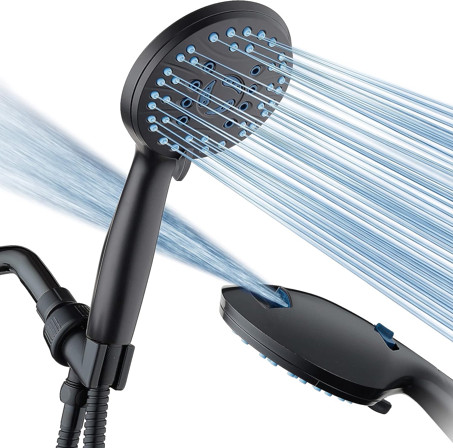 Shower Head Adjustable High Pressure Chrome Set