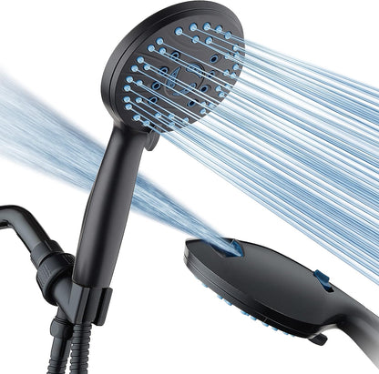 Shower Head Adjustable High Pressure Chrome Set