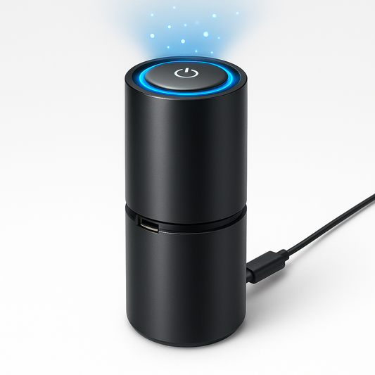 Air Purifier Metal Compact USB Ionizer