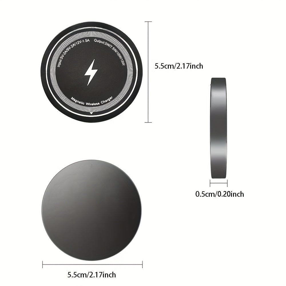 Wireless Magnetic Phone Charger with USB Cable