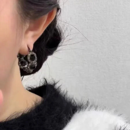 French Vintage Genuine Gold-Plated Earrings