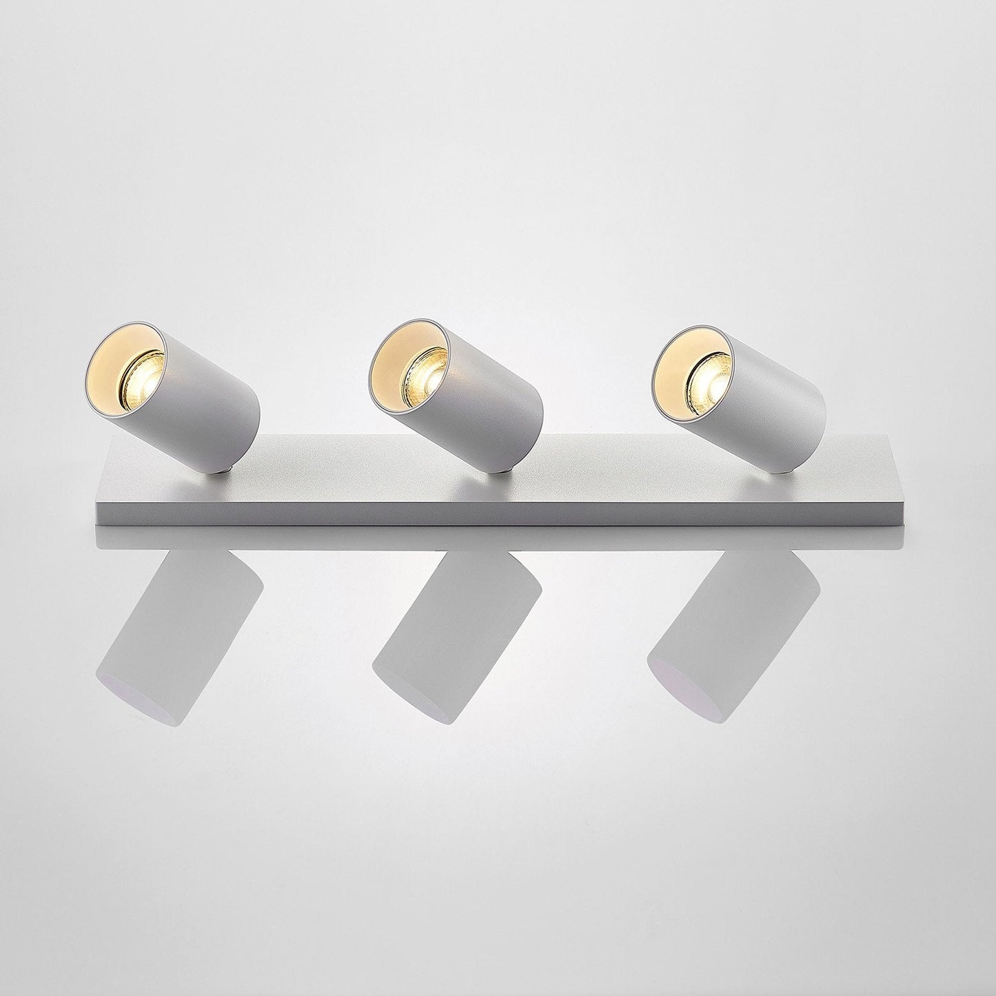Ceiling Light White Aluminum Adjustable Spotlight