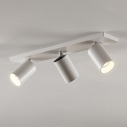 Ceiling Light White Aluminum Adjustable Spotlight