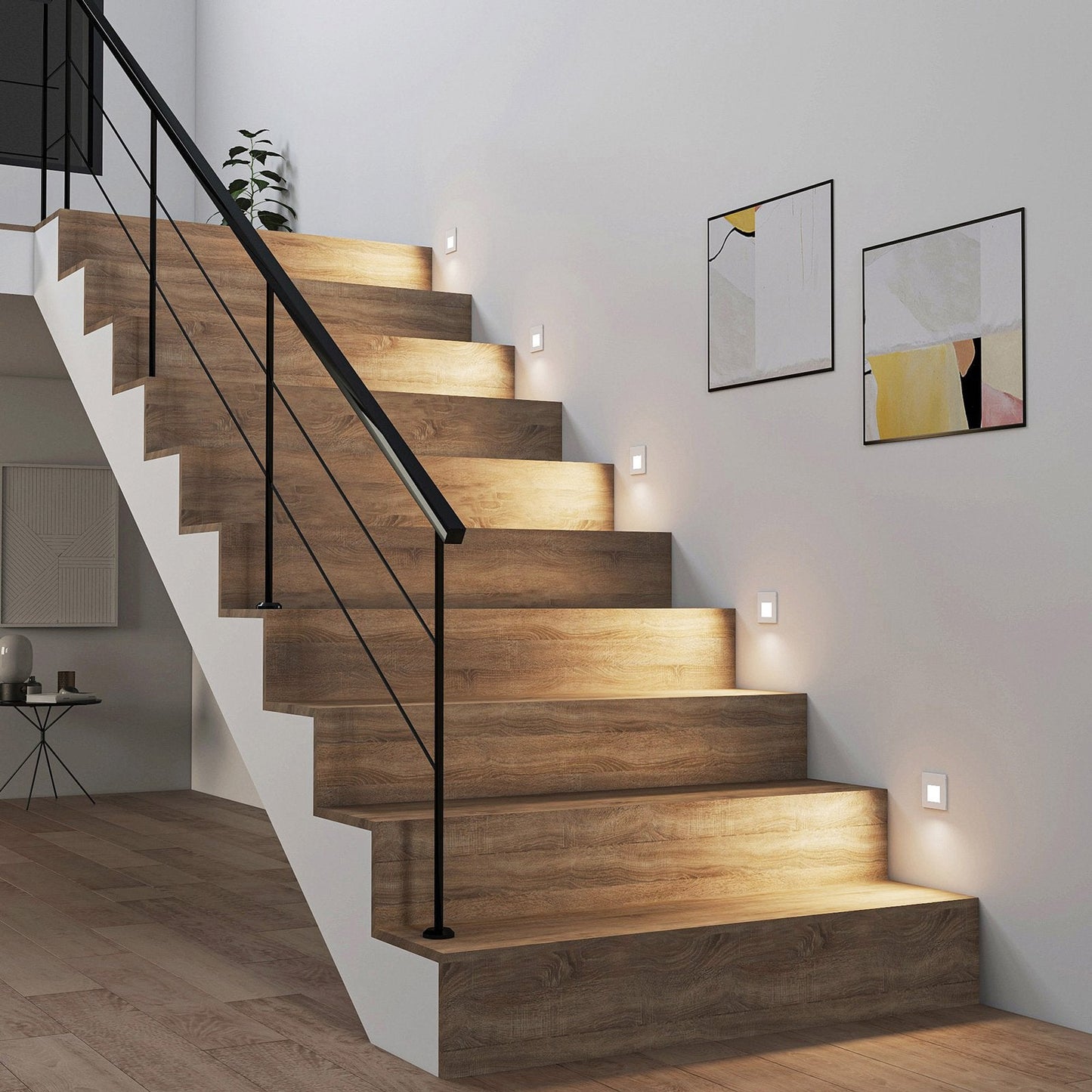 Wall Light Modern White Aluminum LED Panel