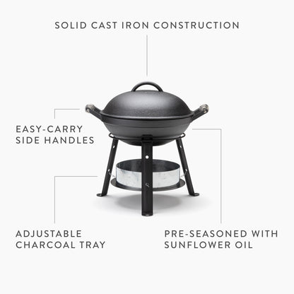 All-in-One Cast Iron Grill