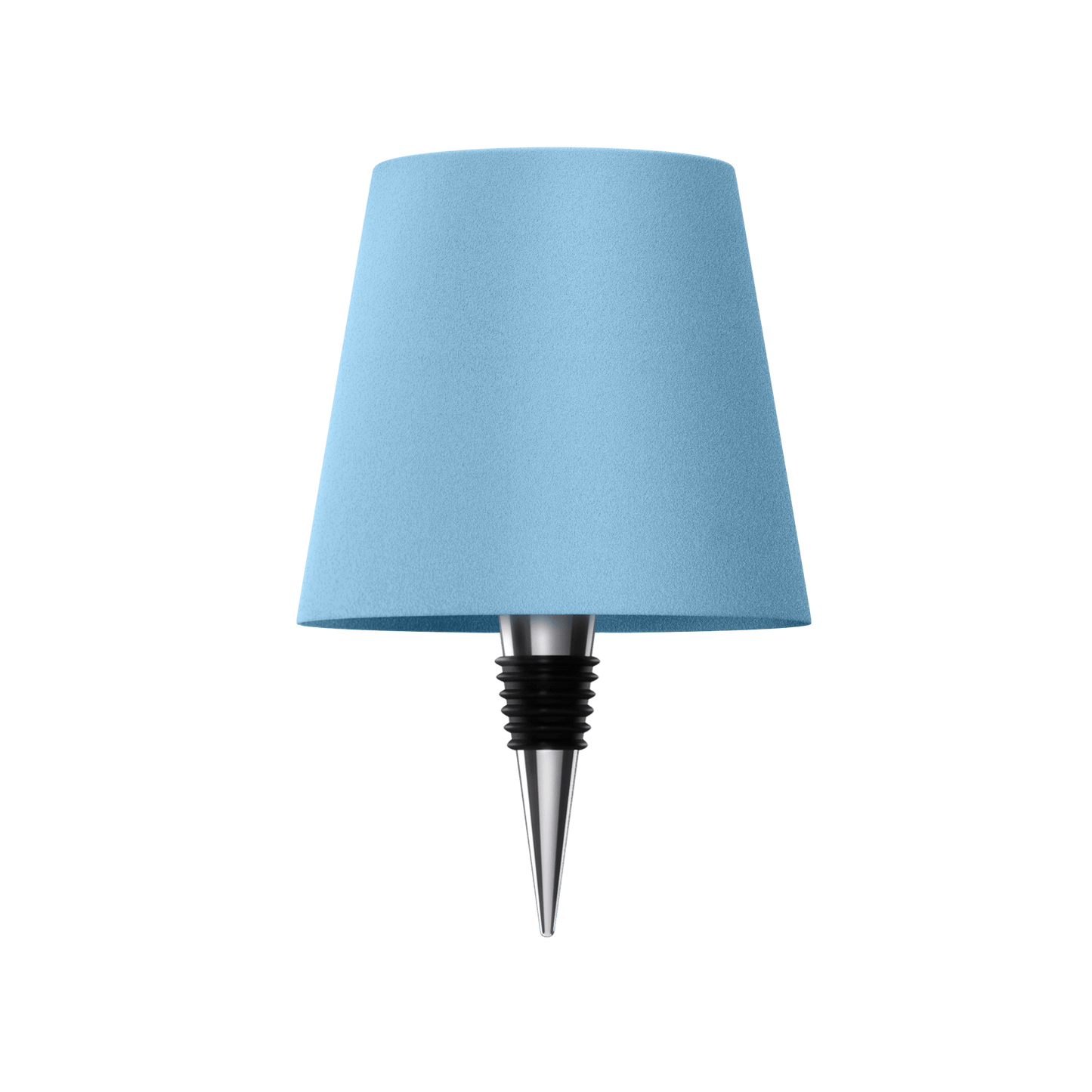 Table Lamp with Recycled Bottle Glass Base