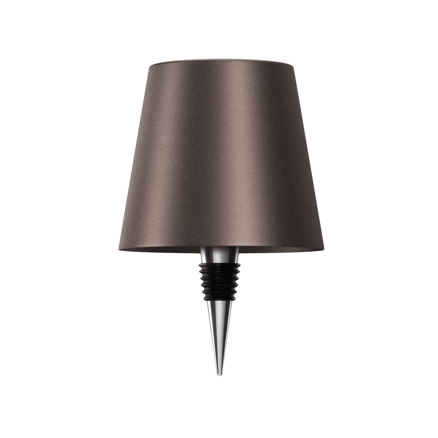 Table Lamp with Recycled Bottle Glass Base