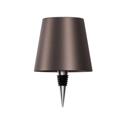 Table Lamp with Recycled Bottle Glass Base