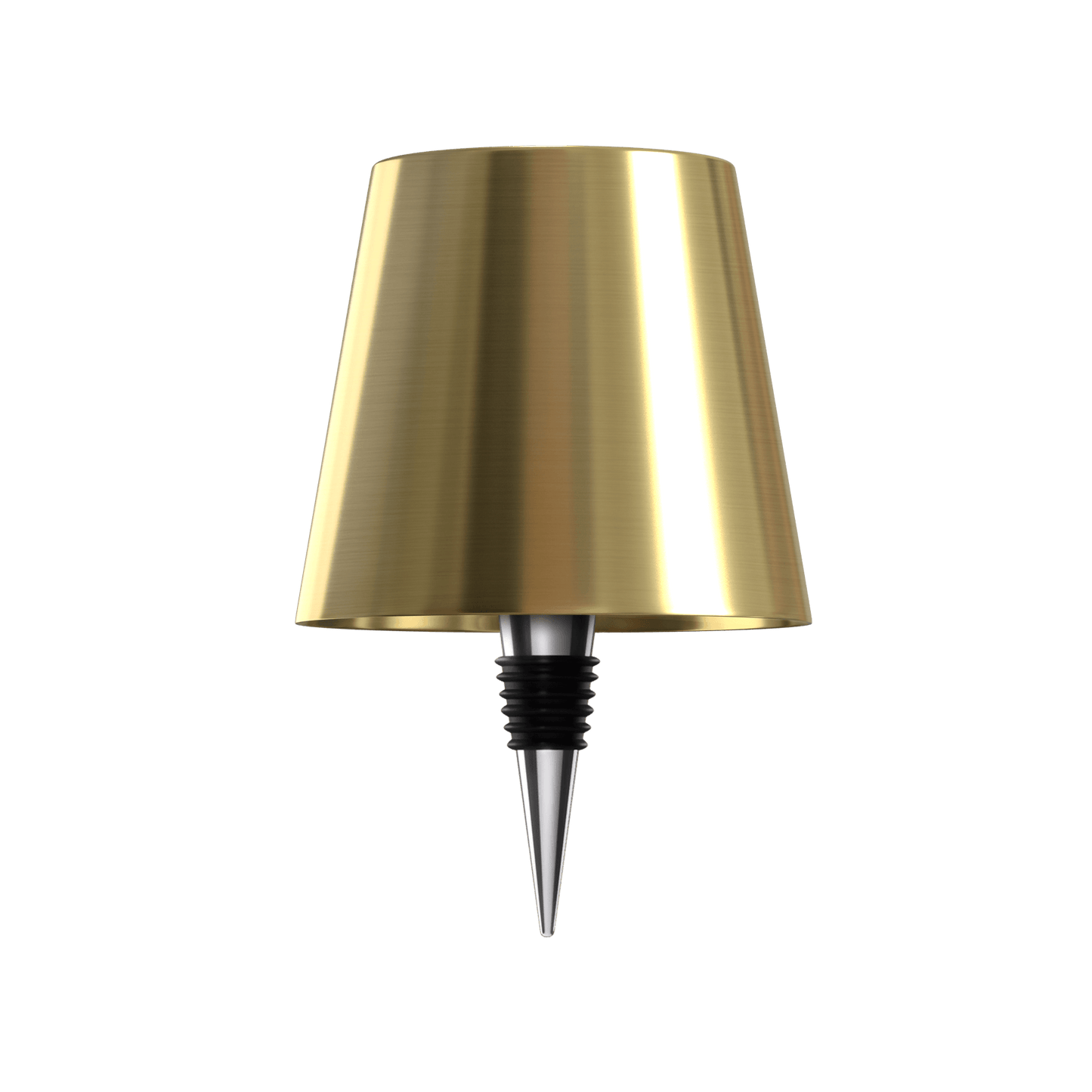 Table Lamp with Recycled Bottle Glass Base