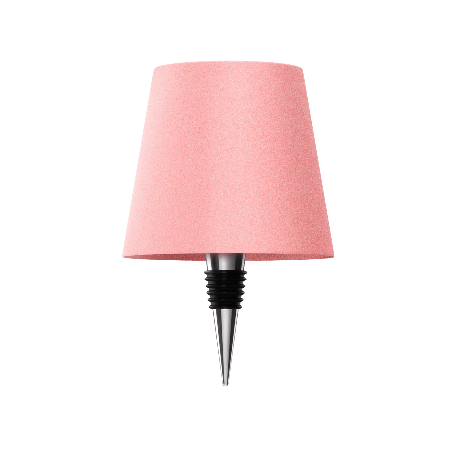 Table Lamp with Recycled Bottle Glass Base