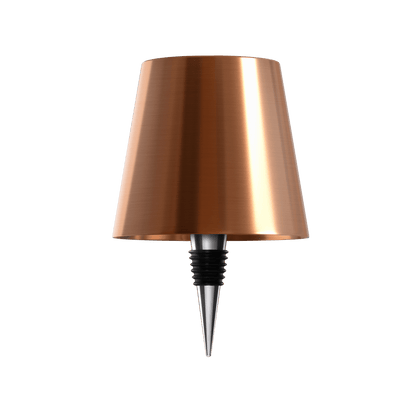 Table Lamp with Recycled Bottle Glass Base