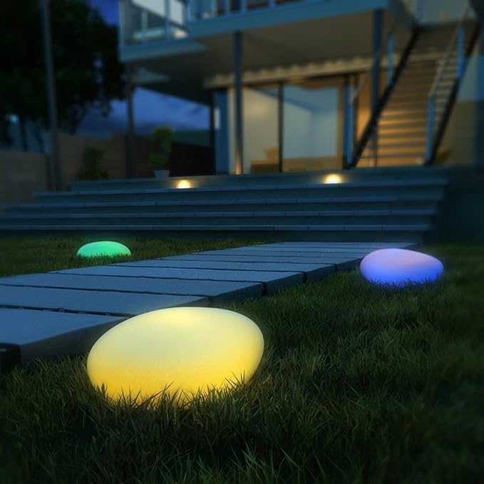 Garden Light Solar Waterproof LED Colour Lamp