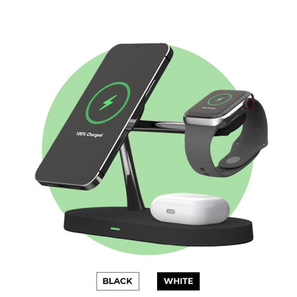 Charging Station with Wireless Pad and Watch Stand