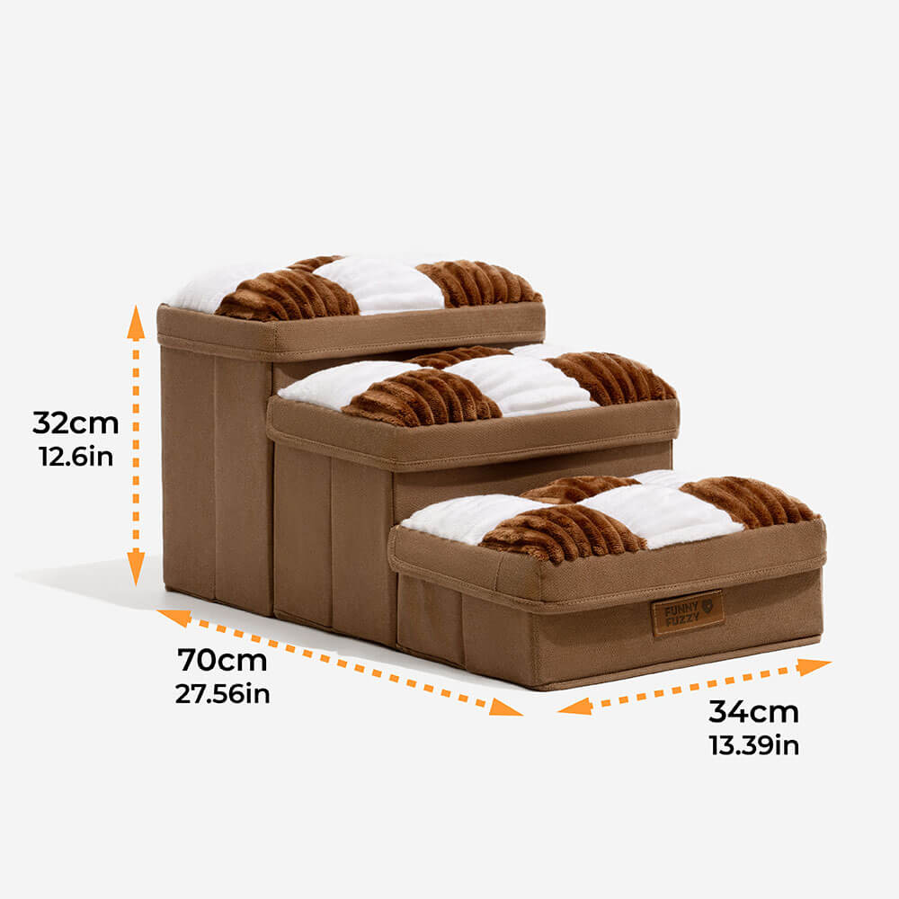 Dog Stairs with Storage for Sofa Access