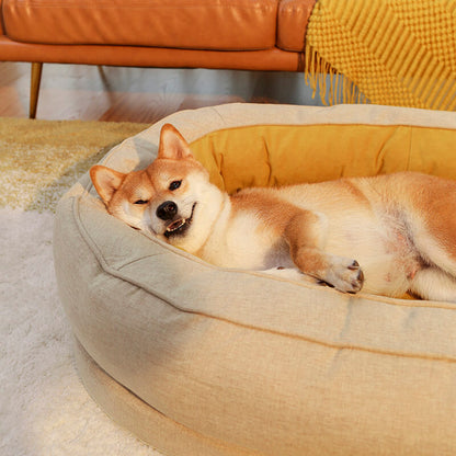 Waterproof Orthopedic Dog Bed with Soft Fleece