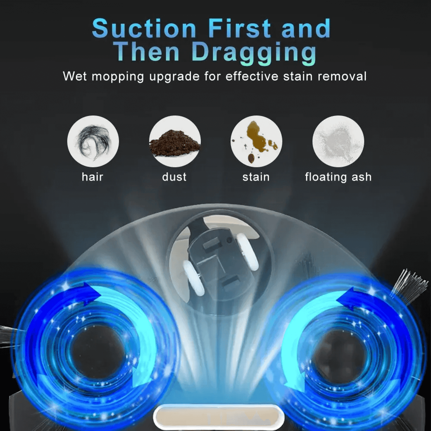 Robot Vacuum Cleaner Smart Automatic Floor Mop