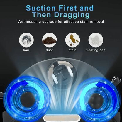 Robot Vacuum Cleaner Smart Automatic Floor Mop
