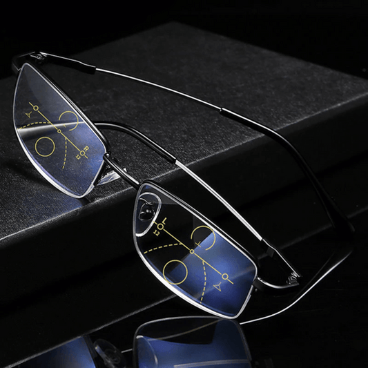 Reading Glasses with Smart Progressive Lenses