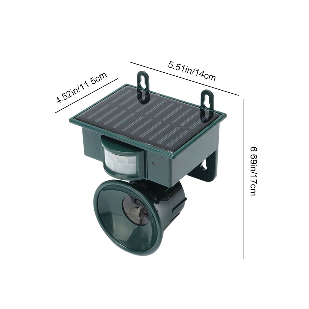 Bird Repeller Solar Motion Sensor Outdoor Device