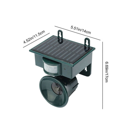 Bird Repeller Solar Motion Sensor Outdoor Device