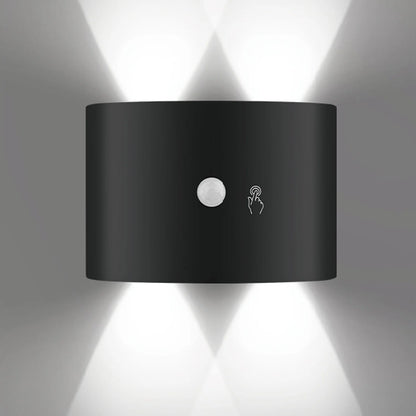 Rechargeable Motion Sensor Wall Lamp – LED Touch Control Light for Bedroom, Living Room & Corridor