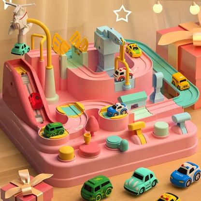 Kids Car Track Puzzle Educational Toy