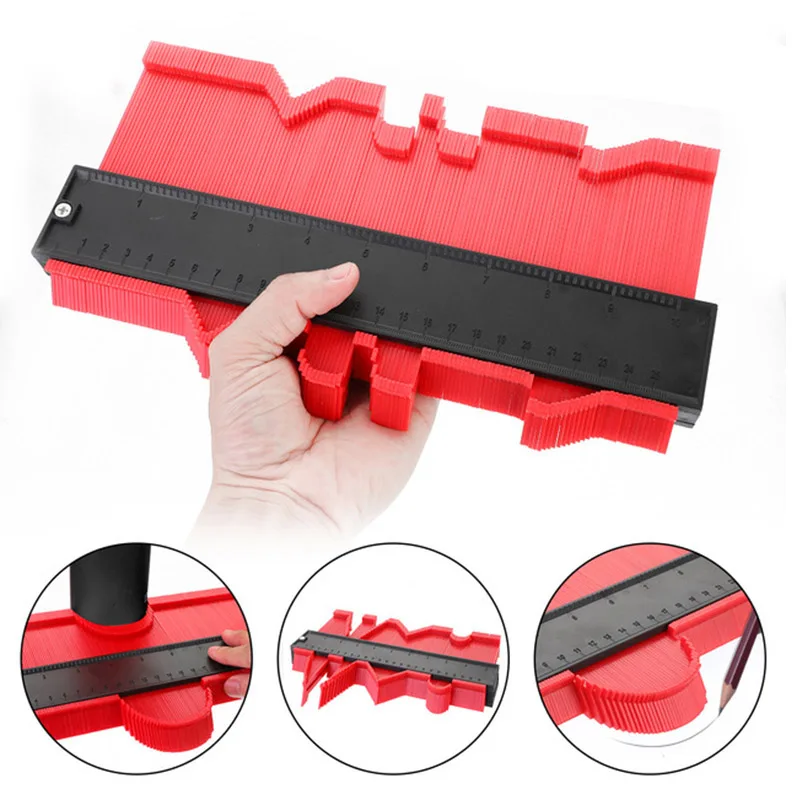Measuring Tool for Accurate Contour Shaping