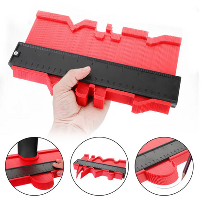 Measuring Tool for Accurate Contour Shaping