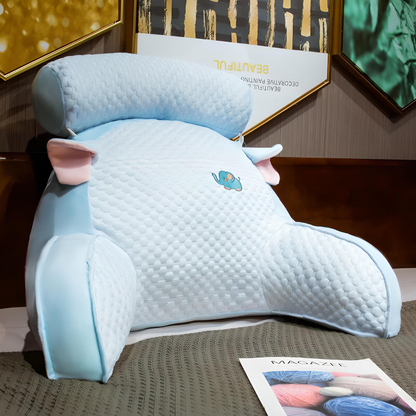 Memory Foam Back Support Floor Cushion