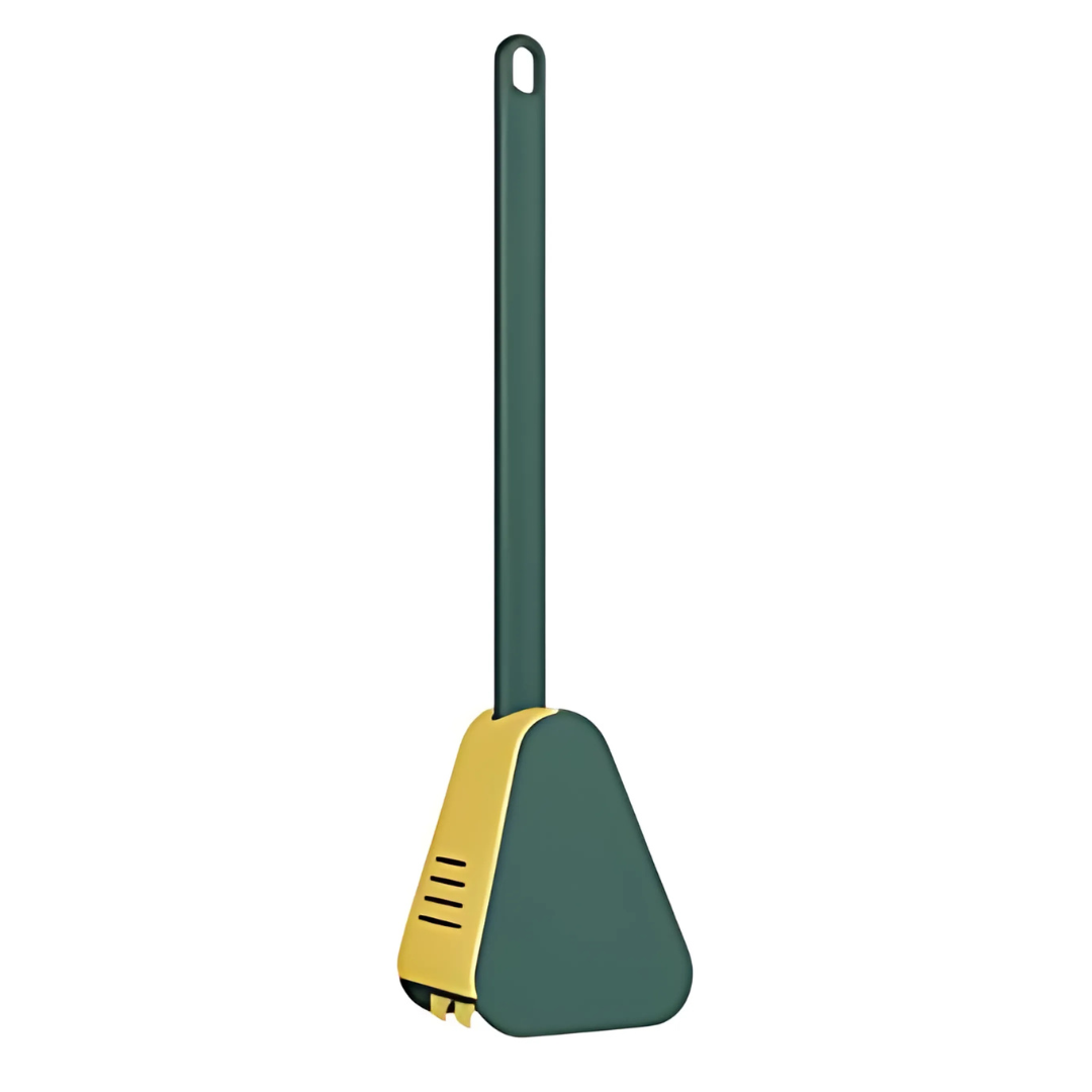 Toilet Brush with Silicone Head and Holder