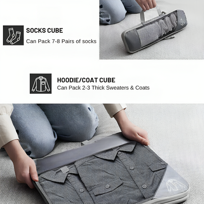 5-Piece Compression Packing Cubes
