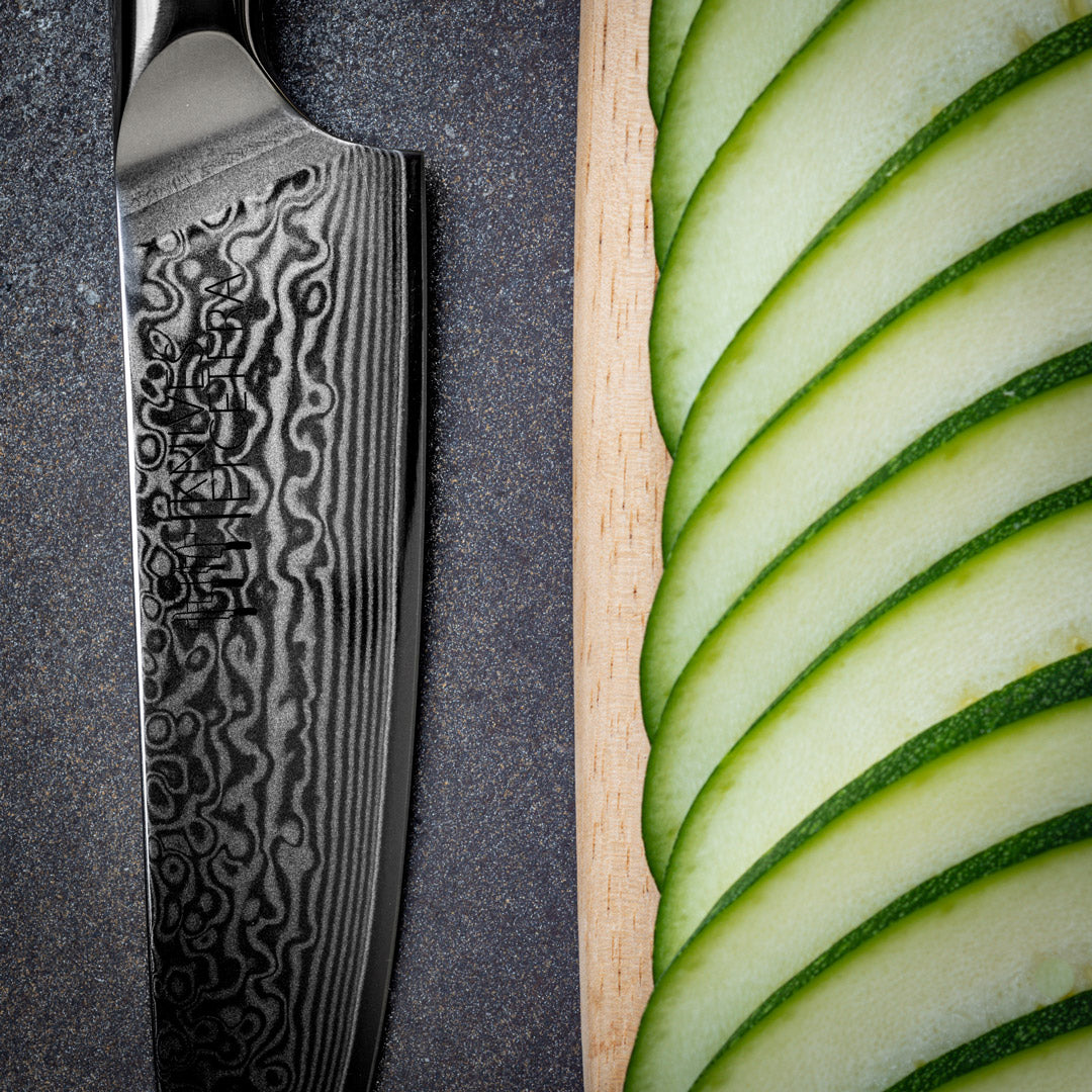 5" Damascus Utility Knife