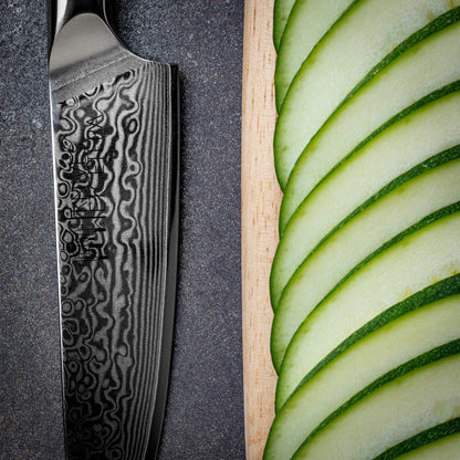 5" Damascus Utility Knife