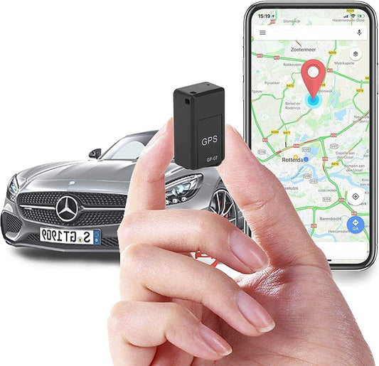 GPS Tracker Real Time Vehicle Locator Black